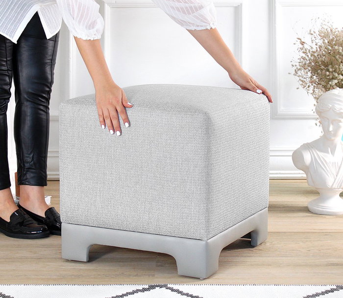 Atelier Del Sofa Puf Gris Atelier Del Sofa Puf Gris